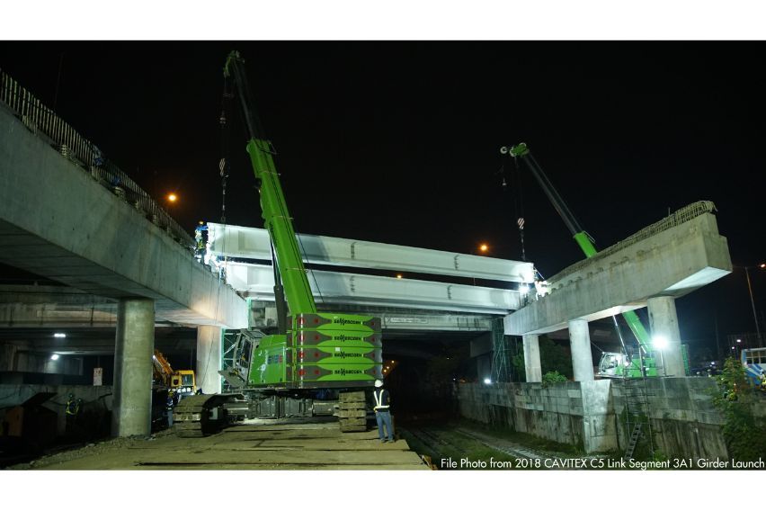 Cavitex C5 Link Girder Launch (2)