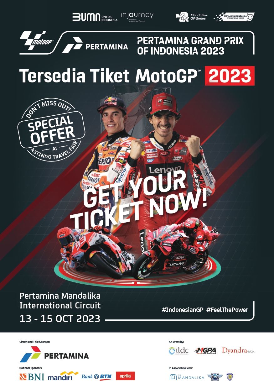 Tiket MotoGP Mandalika 2023