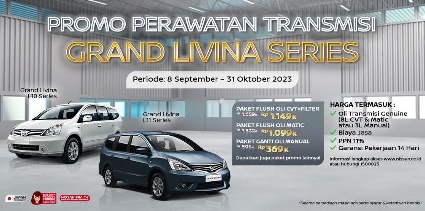 Promo grand livina