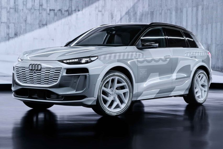 Audi Q6 e-tron SUV เผยธีมการออกแบบภายในใหม่