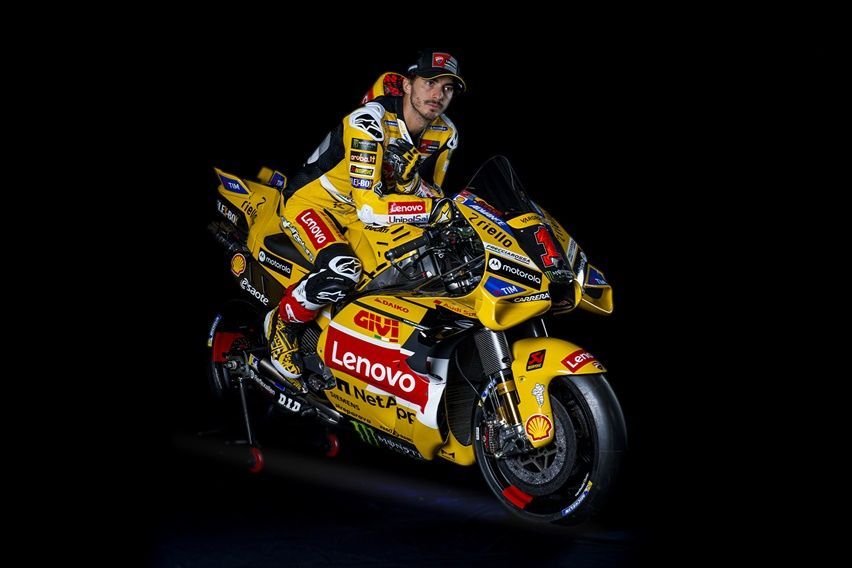 Fakta Menarik Livery Kuning Ducati Lenovo Team