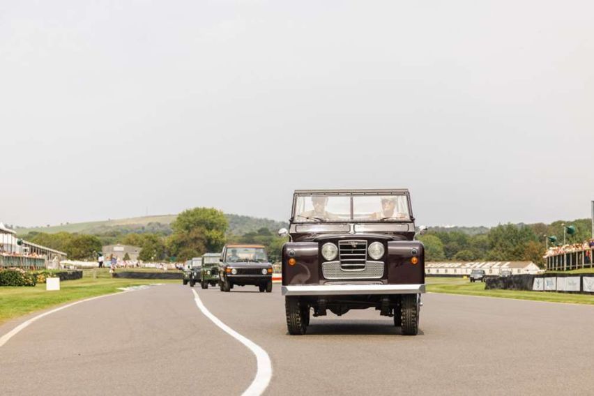 Land Rover Series II State Review vehicle