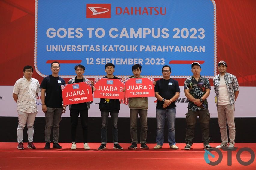 Daihatsu goes to campus 2023 Unpar