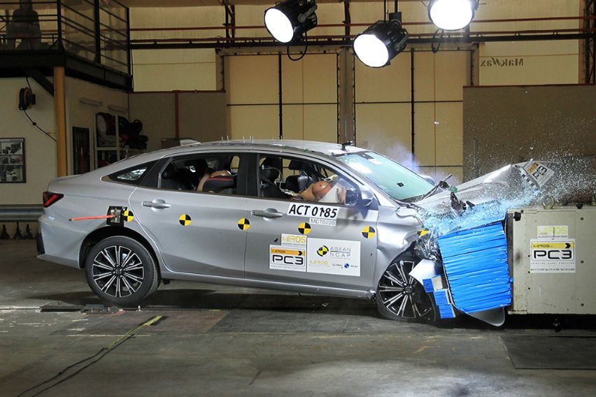 All New Toyota Vios ASEAN NCAP