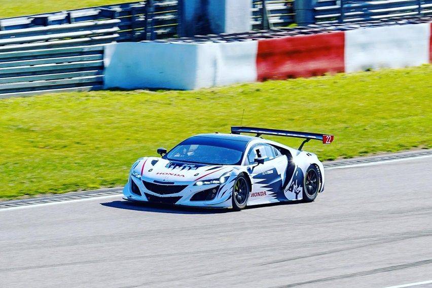 Pembalap F1 Scuderia AlphaTauri Jajal Honda NSX GT3 Evo di Nürburgring