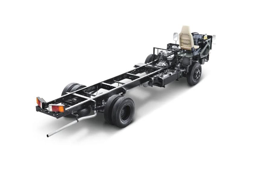 Sasis Fuso Canter Bus