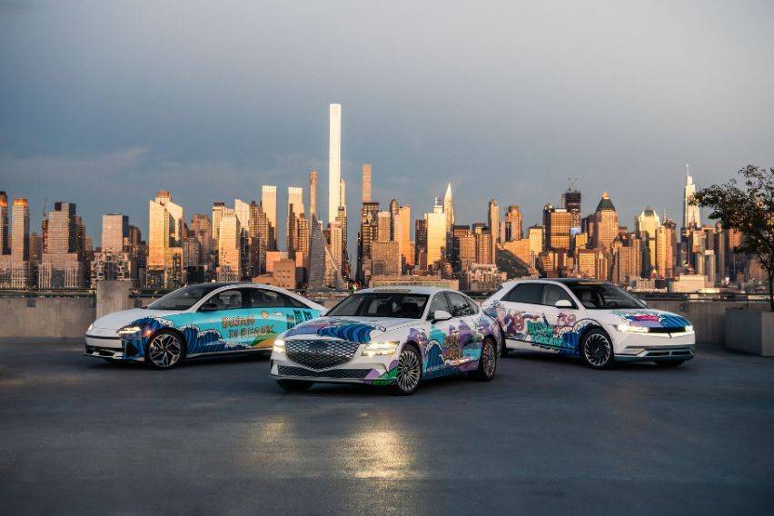 Hyundai art cars tour New York to support Busan’s bid for 2030 World Expo