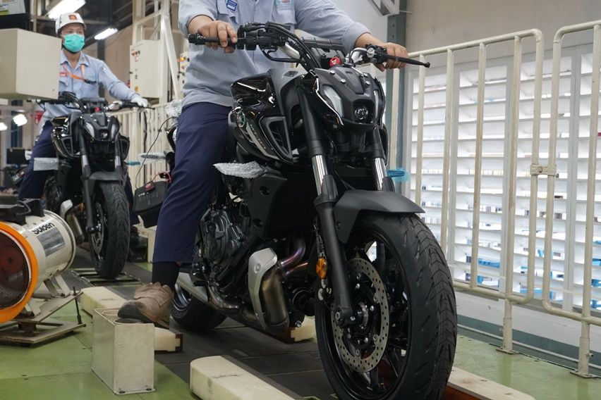 Produksi Yamaha MT-07