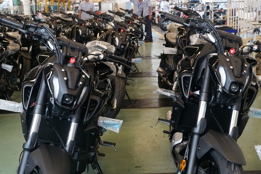 Produksi Yamaha MT-07