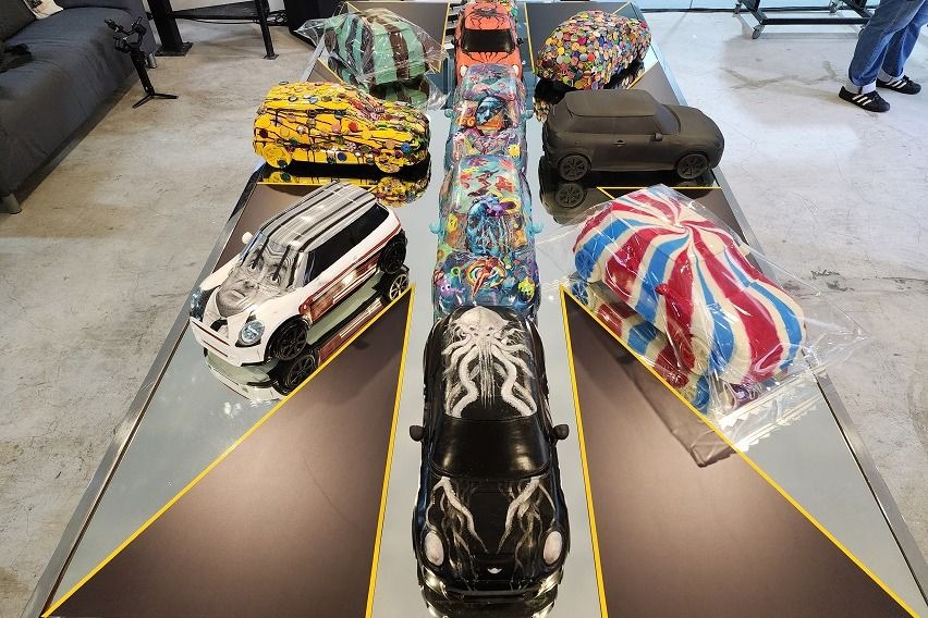 Mini Art Exhibit at Mini BGC