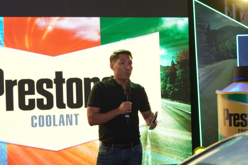 Prestone Commercial Director Paulo Lao