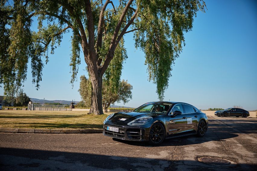 New Porsche Panamera prototype