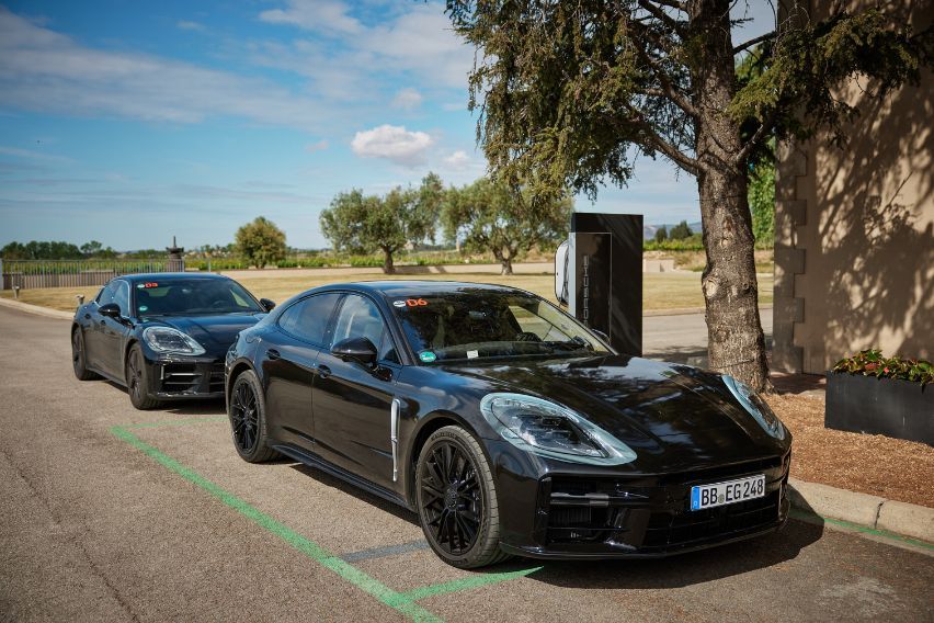 New Porsche Panamera prototype