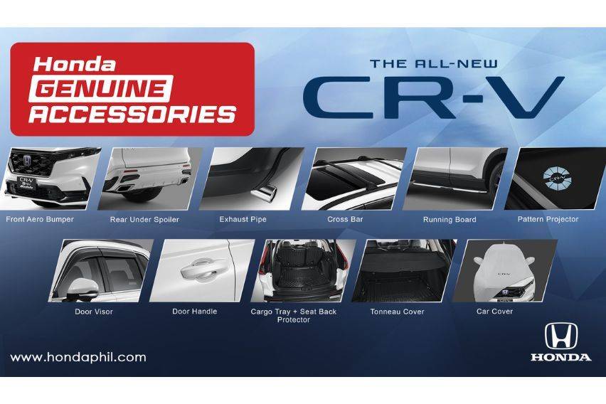 Honda genuine accessories for all-new CR-V now available