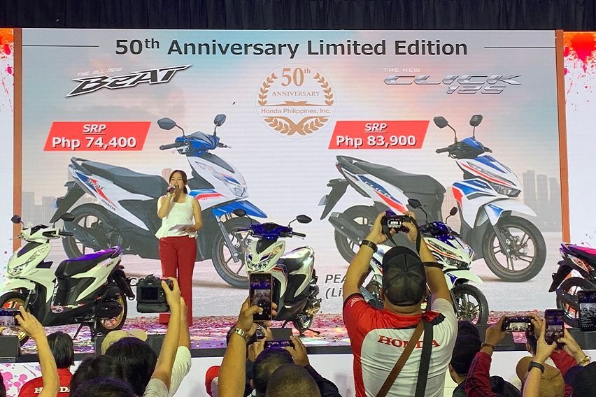 Honda launches Click 125 50th Anniversary Limited Edition