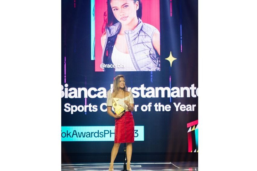 Filipina racer wins Tiktok PH ‘Sports Creator of the Year’