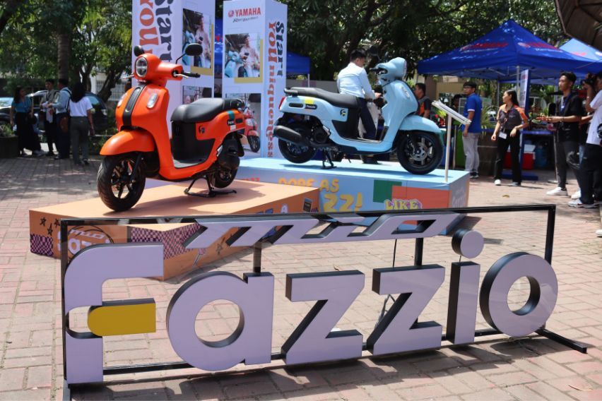 Yamaha Mio Fazzio Start U Campus tour 2023