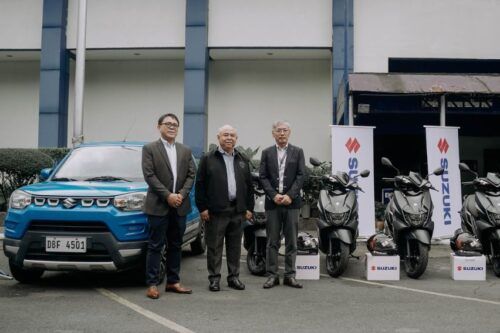 Suzuki PH donates Avenis, S-Presso units to LTO