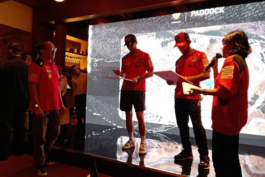 Francesco Bagnaia dan Enea Bastianini tim Ducati MotoGP