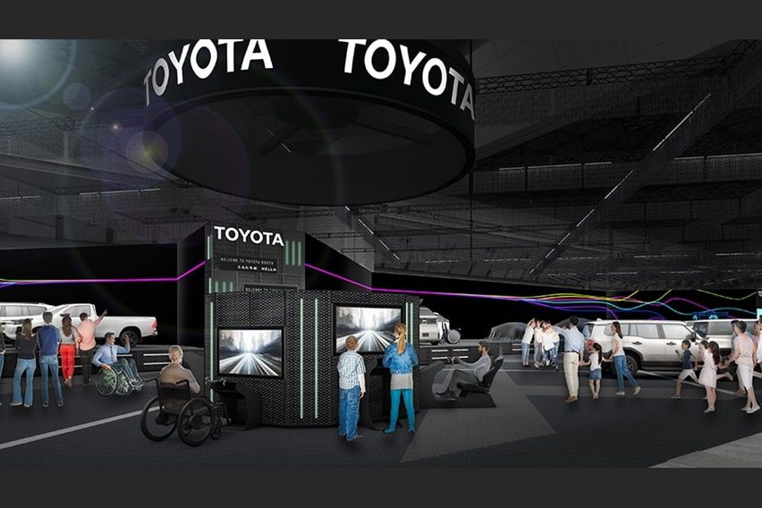Toyota booth JMS 2023