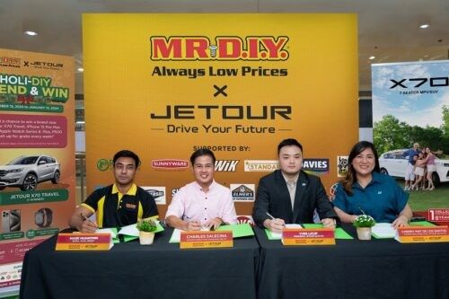 Jetour Auto PH, Mr. DIY team up for holiday season promo