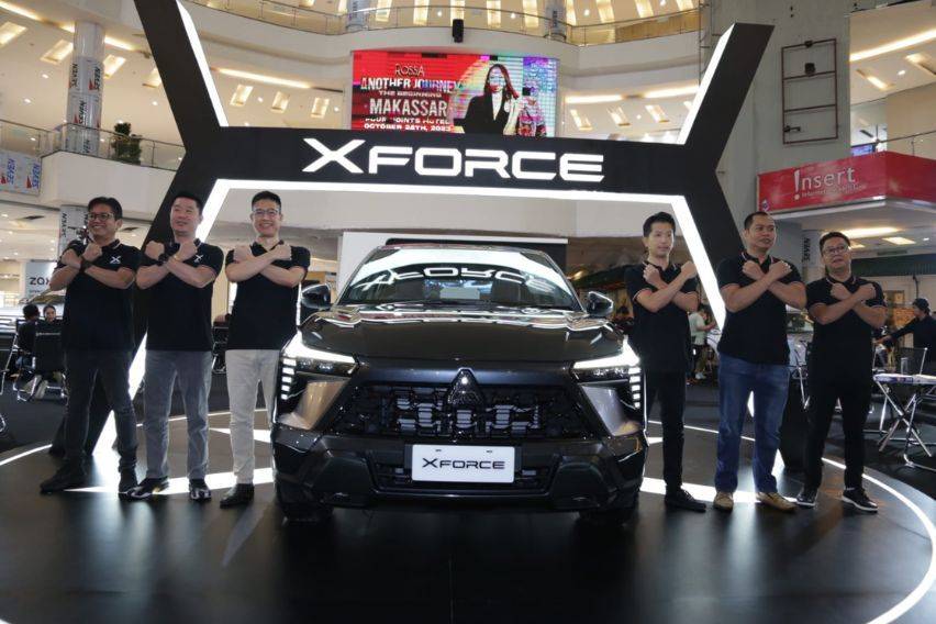 Mitsubishi Xforce Resmi Tiba di Indonesia Timur