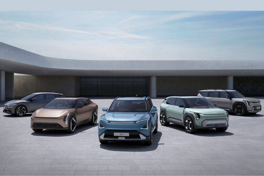 Kia reveals three new electric cars - EV3, EV4 and EV5