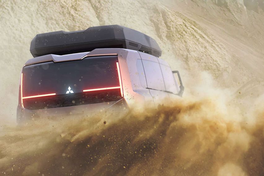 Mitsubishi&rsquo;s new electrified MPV concept