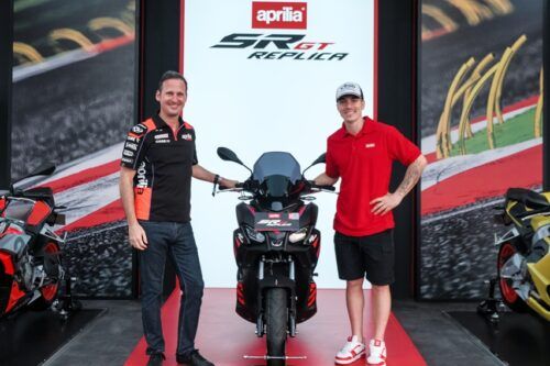 Daya Tarik Aprilia SR-GT 200 Replica yang Dirilis Vinales di MotoGP Mandalika