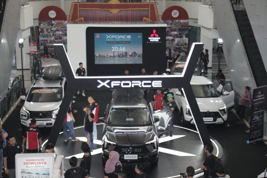 Mitsubishi XForce Resmi Hadir di Palembang, Garap Potensi Pasar SUV Sumsel