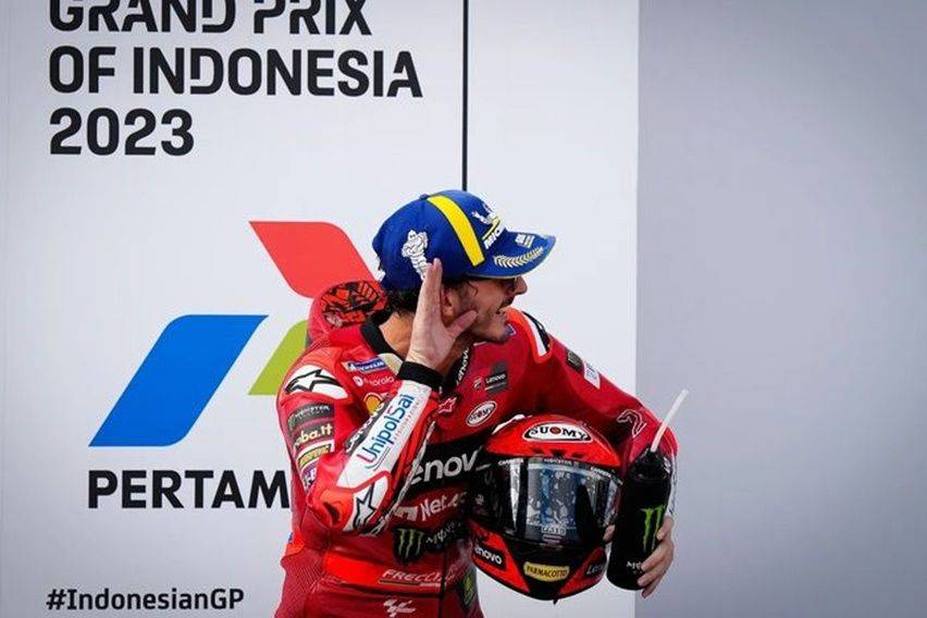 Juara MotoGP Mandalika, Persembahan Pecco untuk Fan di Indonesia