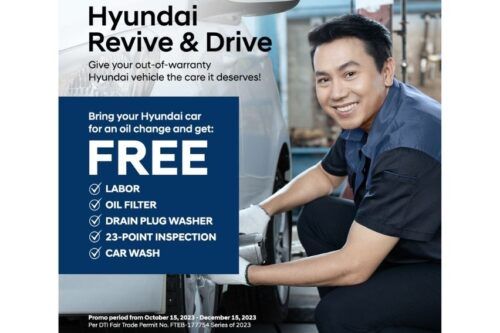 Hyundai Motor PH offers special aftersales perks for out-of-warranty vehicles