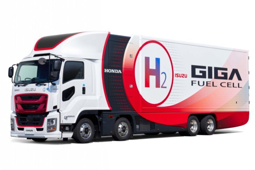Isuzu, Honda to present fuel cell-powered truck at Japan Mobility Show 2023