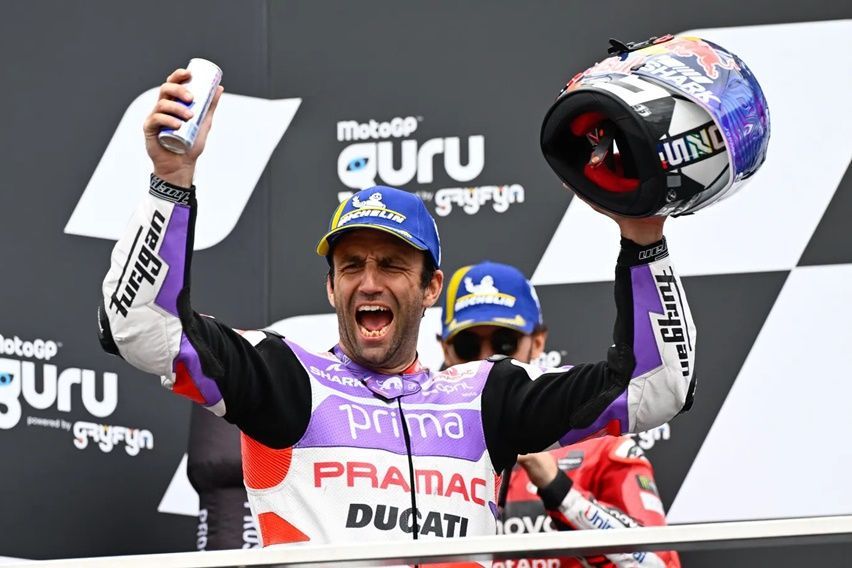 MotoGP Australia 2023: Johann Zarco Menang, Jorge Martin Gagal Naik Podium