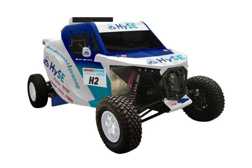 Japan’s biggest car, motorcycle makers co-develop hydrogen vehicle for Dakar 2024