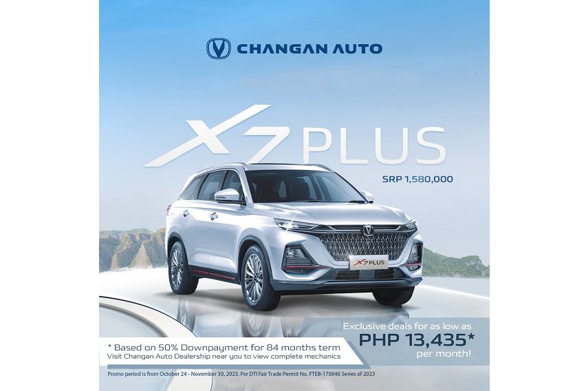 Changan X7 Plus Promo