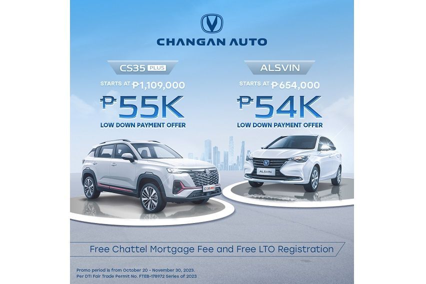 Changan PH rolls out latest promo for Nov.