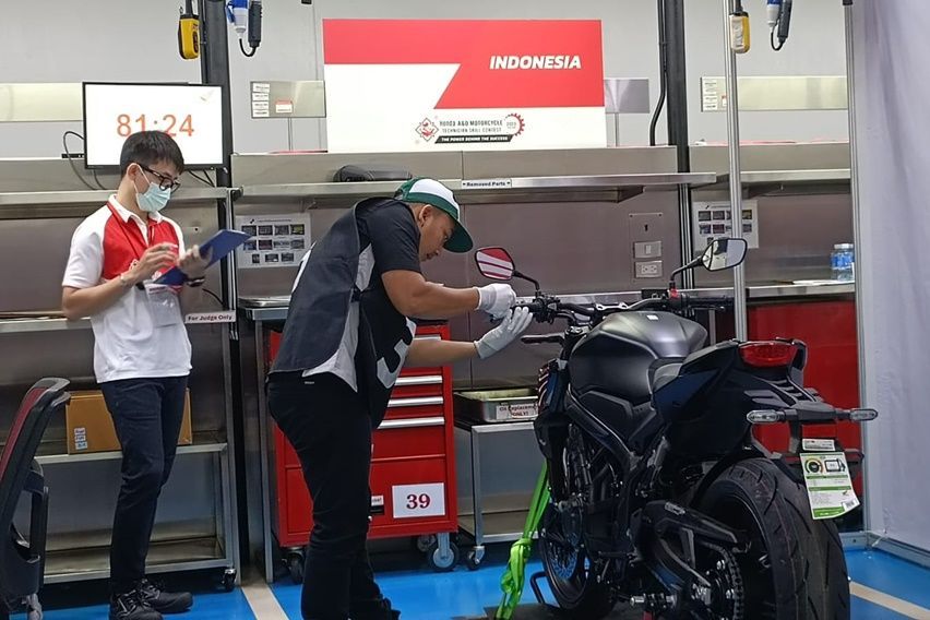 Teknisi Indonesia Juara di Honda Global Technician Contest Motorcycle (GTC) 2023