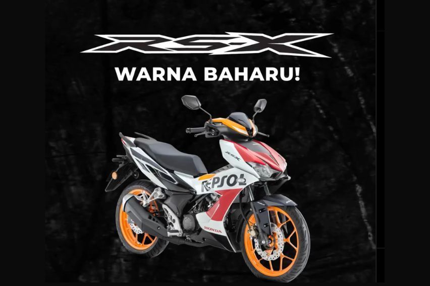 Malaysia gets the new Honda RS-X Repsol Edition; limited to 5,000 units
