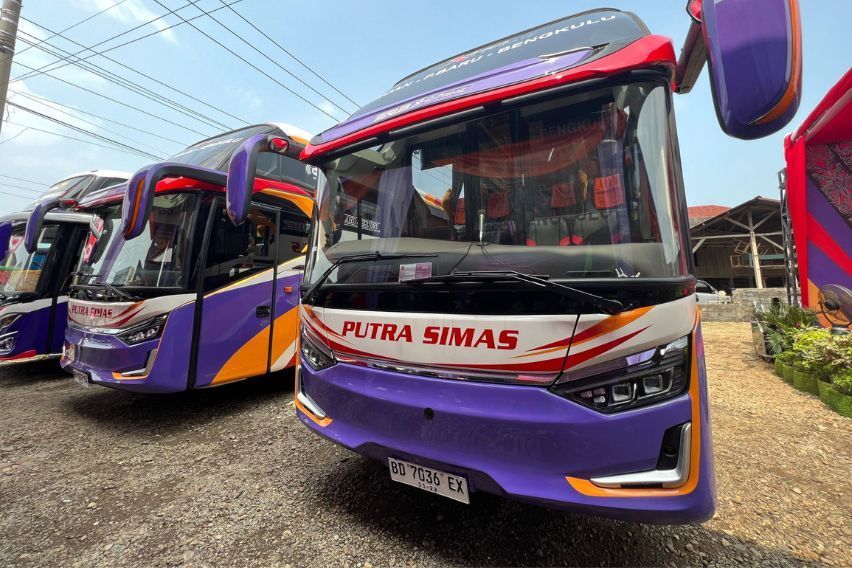 PO Putra Simas Terima Armada Baru Bus Hino RM 280 ABS, Layani Rute Bengkulu - Medan