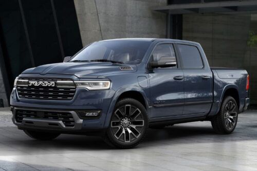 The 2025 Ram 1500 Ramcharger can cover 1,110 kms