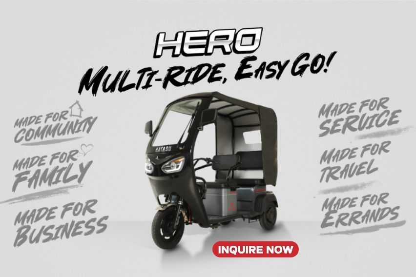 HATASU PH to launch Hero electric 3-wheeler next week