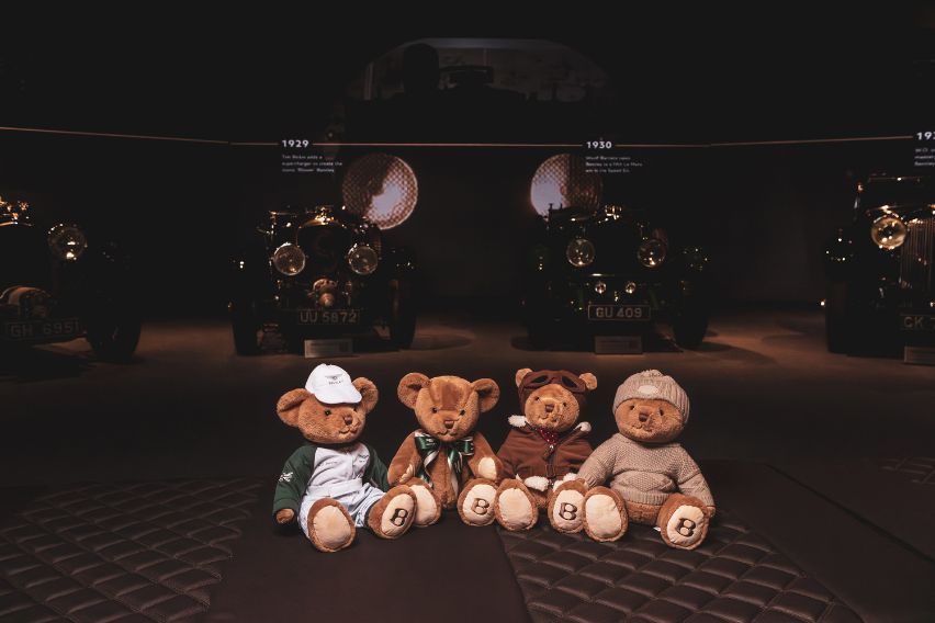Bentley spreads yuletide cheer with teddy bear collection