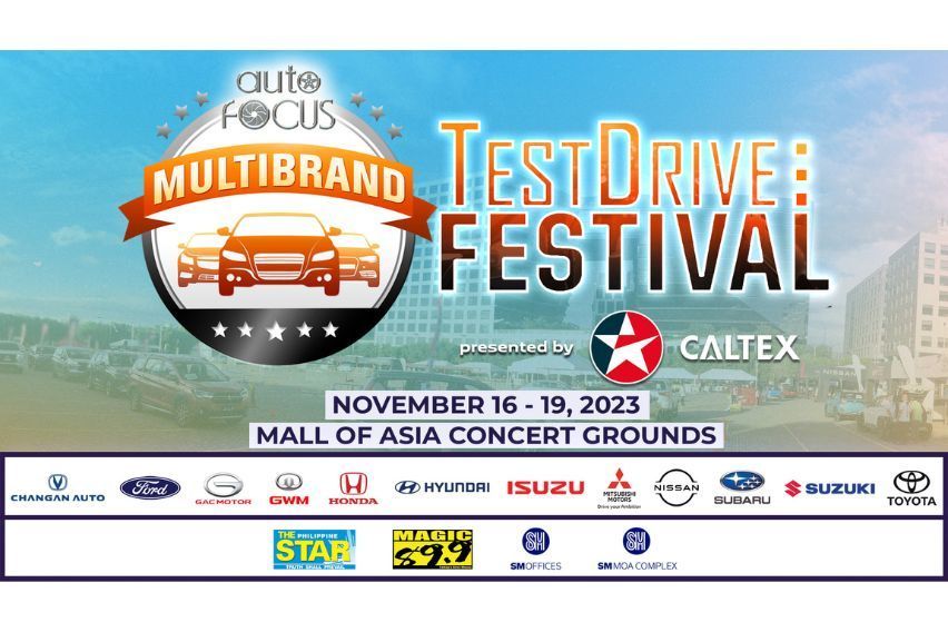 Test drive the latest car models at Auto Focus Pre-Christmas Test Drive Festival on Nov. 16-19