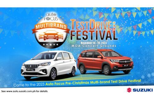 Suzuki PH to serve up deals on Ertiga Hybrid, XL7 at Auto Focus Test Drive Festival