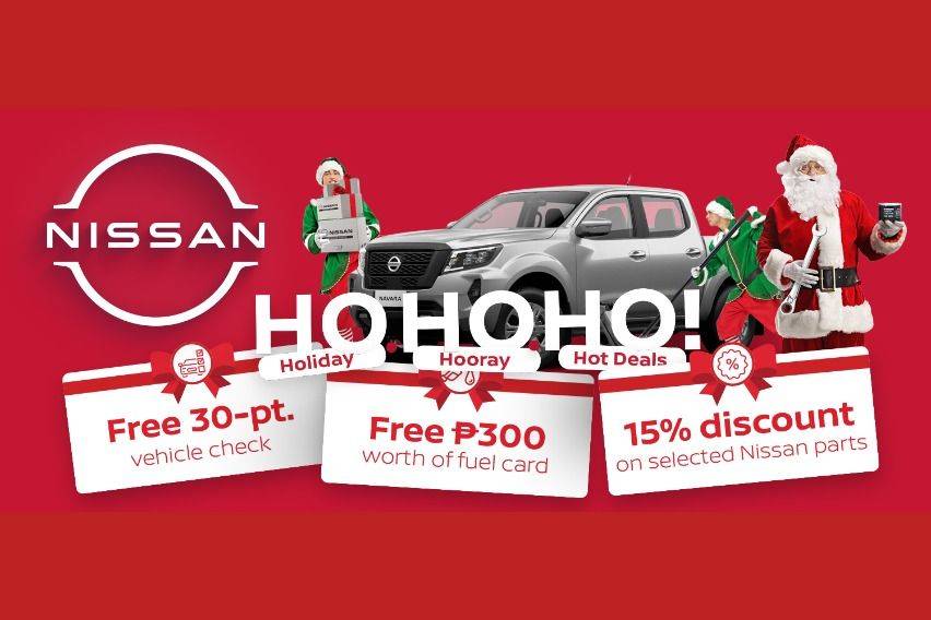 Nissan PH offers service holiday promo