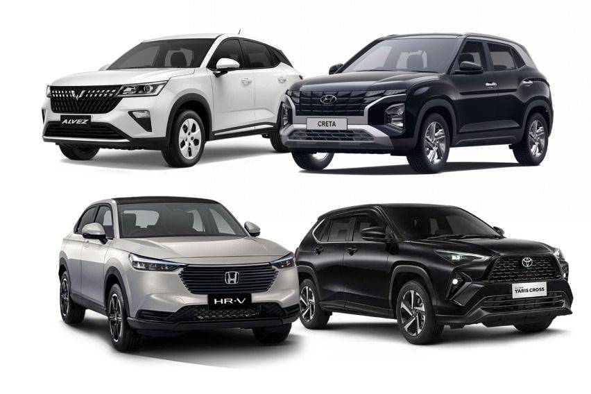 Pertarungan Varian Terbawah, Pilih Alvez SE, HR-V S, Yaris Cross G atau Creta Active?