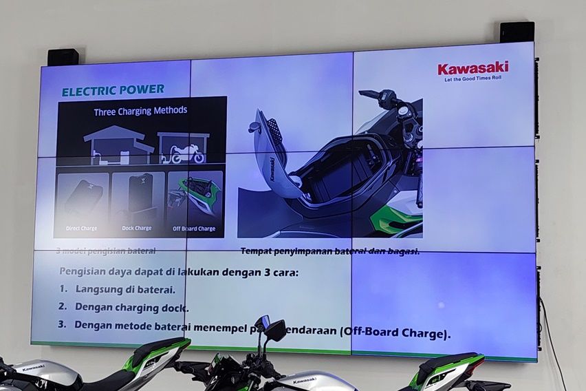 Kawasaki Ninja e-1 dan Z e-1