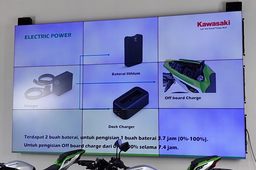 Kawasaki Ninja e-1 dan Z e-1