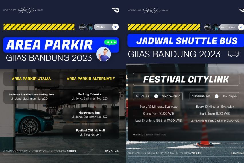 GIIAS Bandung Shuttle bus
